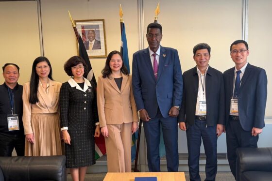 Ambassador Prof. Peter Ngure Hosts H.E. Thi Van Anh Nguyen and Vietnam NATCOM Secretary General